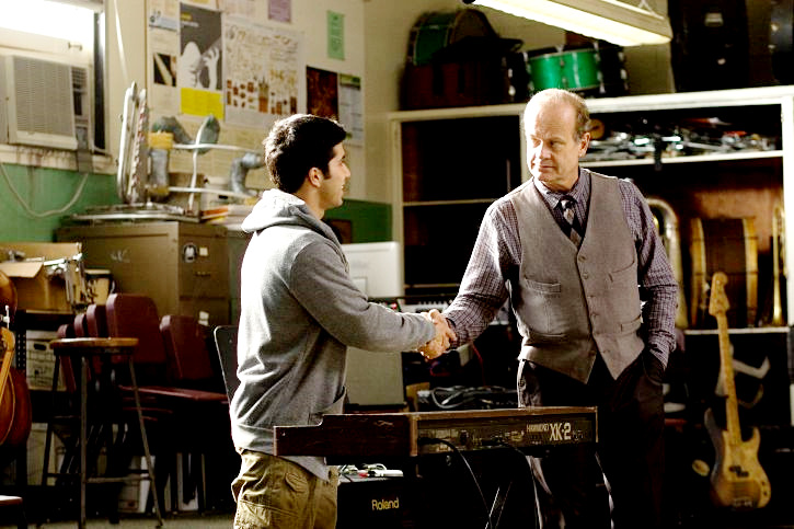 Walter Perez stars as Victor Taveras and Kelsey Grammer stars as Joel Cranston in MGM's Fame (2009)