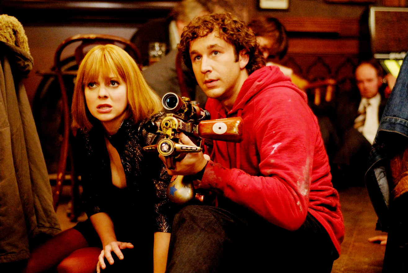 Anna Faris stars as Cassie and Chris O'Dowd stars as Ray in Picturehouse Entertainment's Frequently Asked Questions About Time Travel (2009)