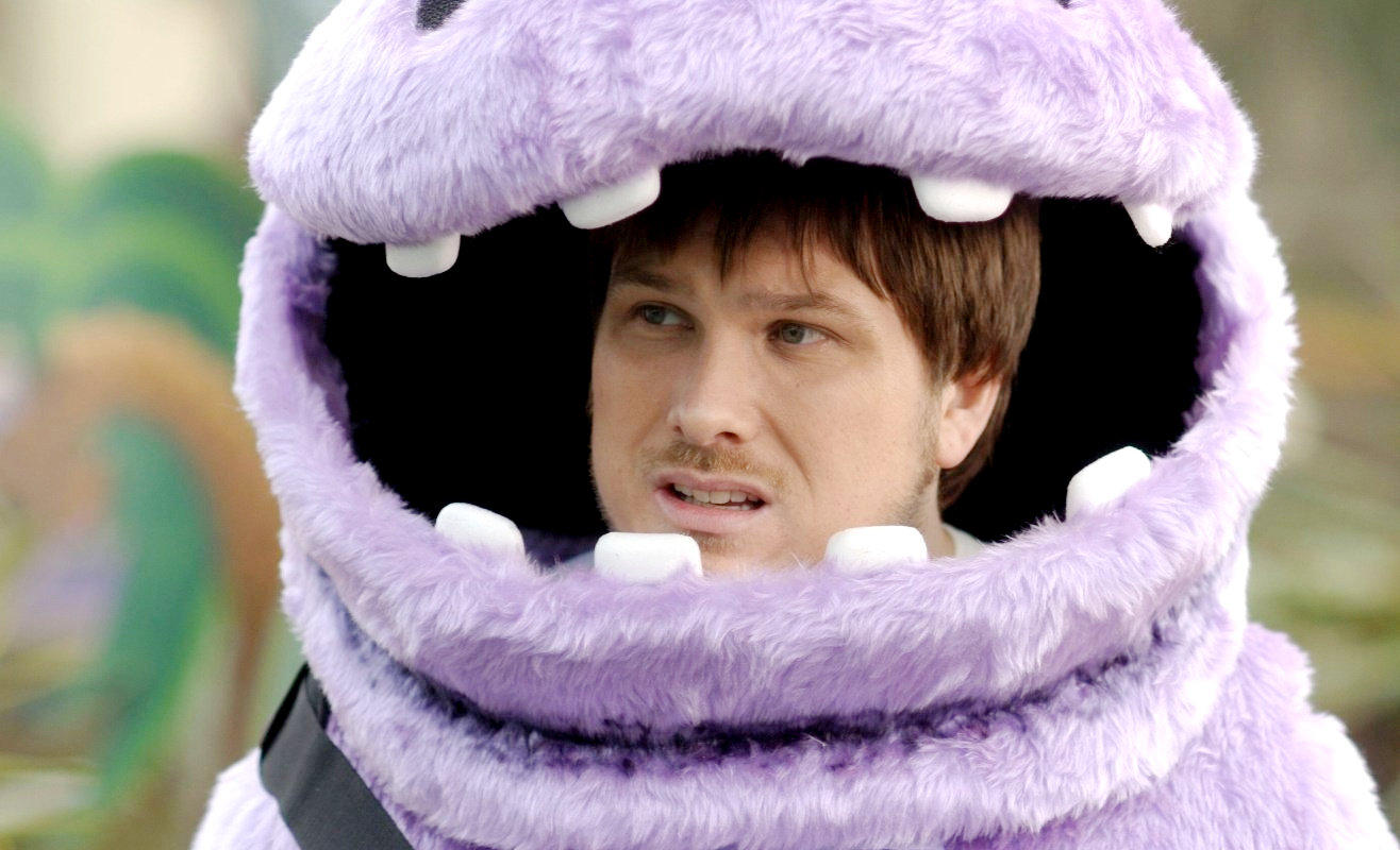 Marc Wootton stars as Toby in Picturehouse Entertainment's Frequently Asked Questions About Time Travel (2009)