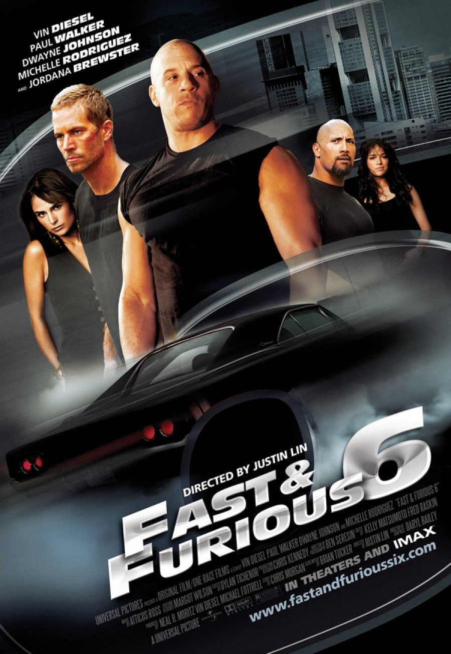 Poster of Universal Pictures' Fast and Furious 6 (2013)