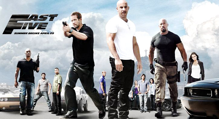 Poster of Universal Pictures' Fast Five (2011)