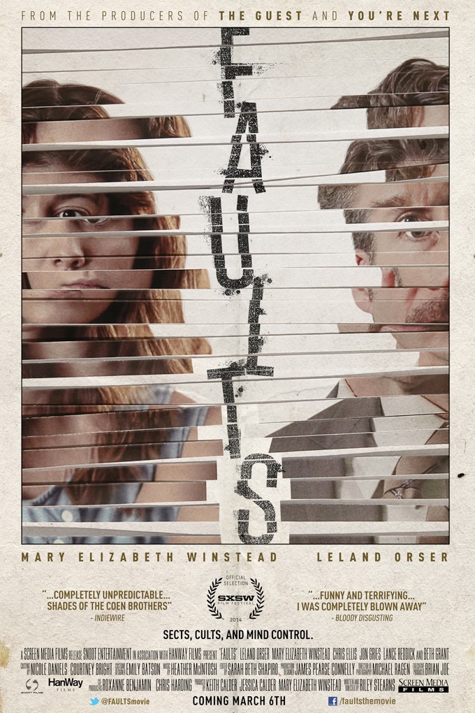 Poster of Screen Media Films' Faults (2015)