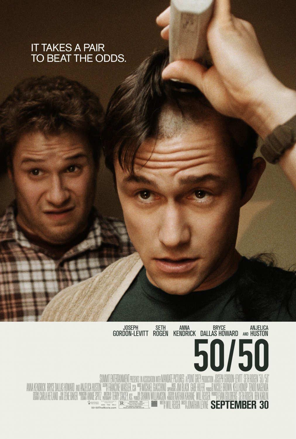 Poster of Summit Entertainment's 50/50 (2011)