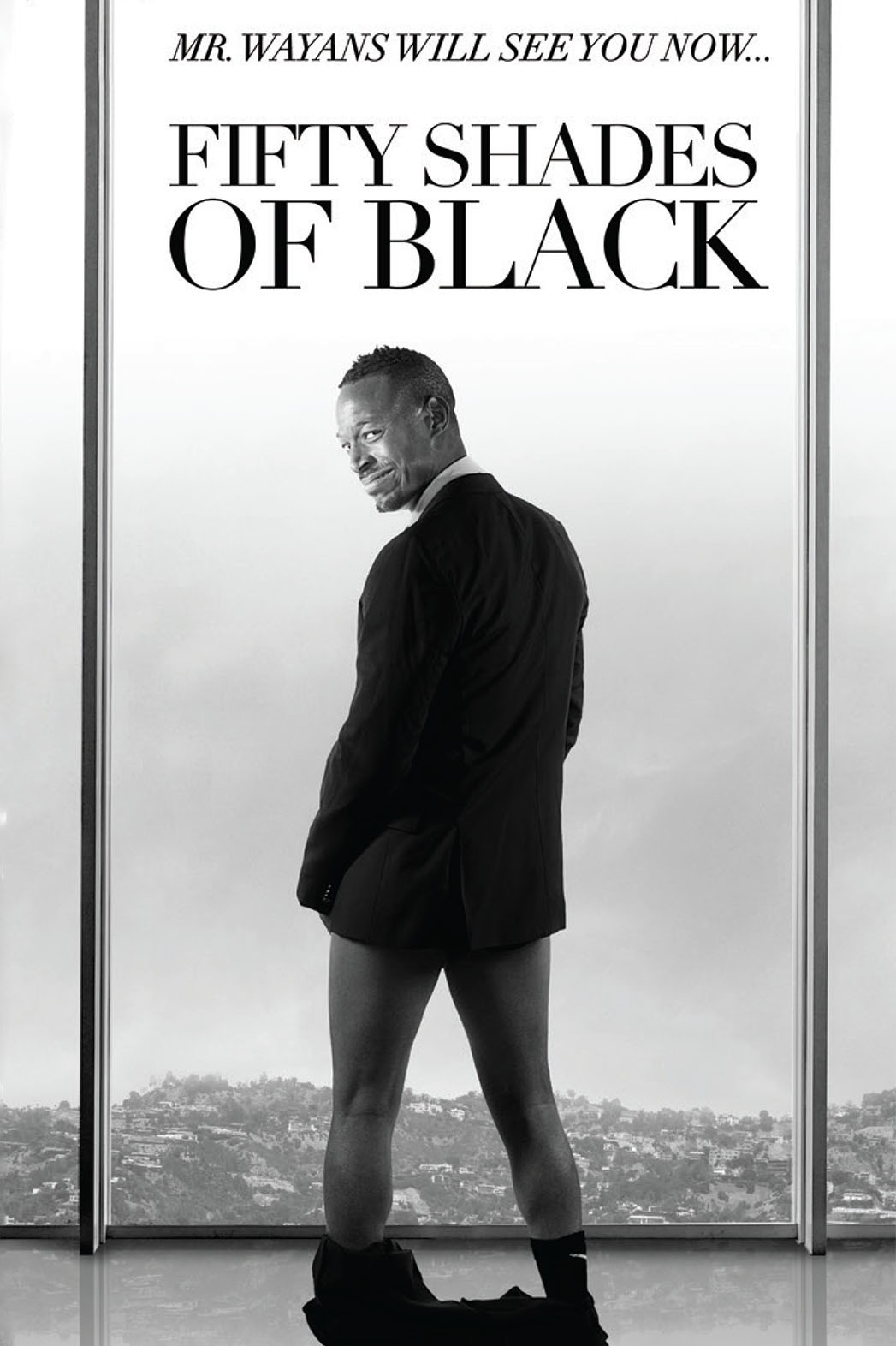 Poster of Open Road Films' Fifty Shades of Black (2016)