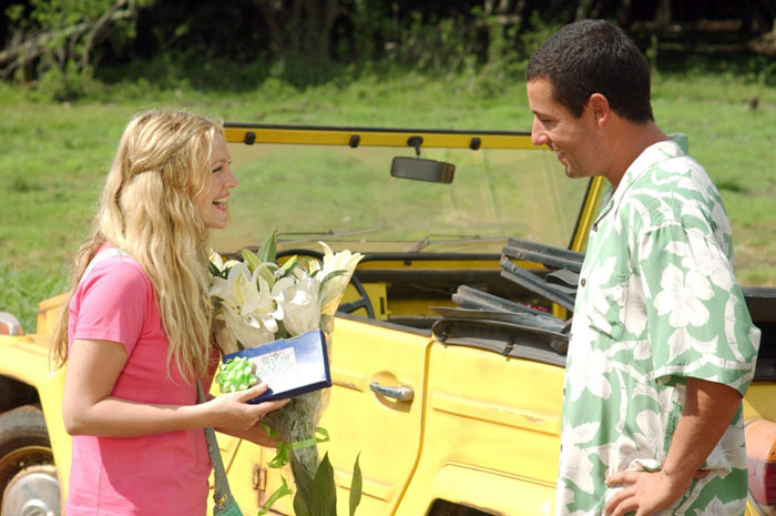 Adam Sandler and Drew Barrymore in Columbia Pictures' 50 First Dates (2004)
