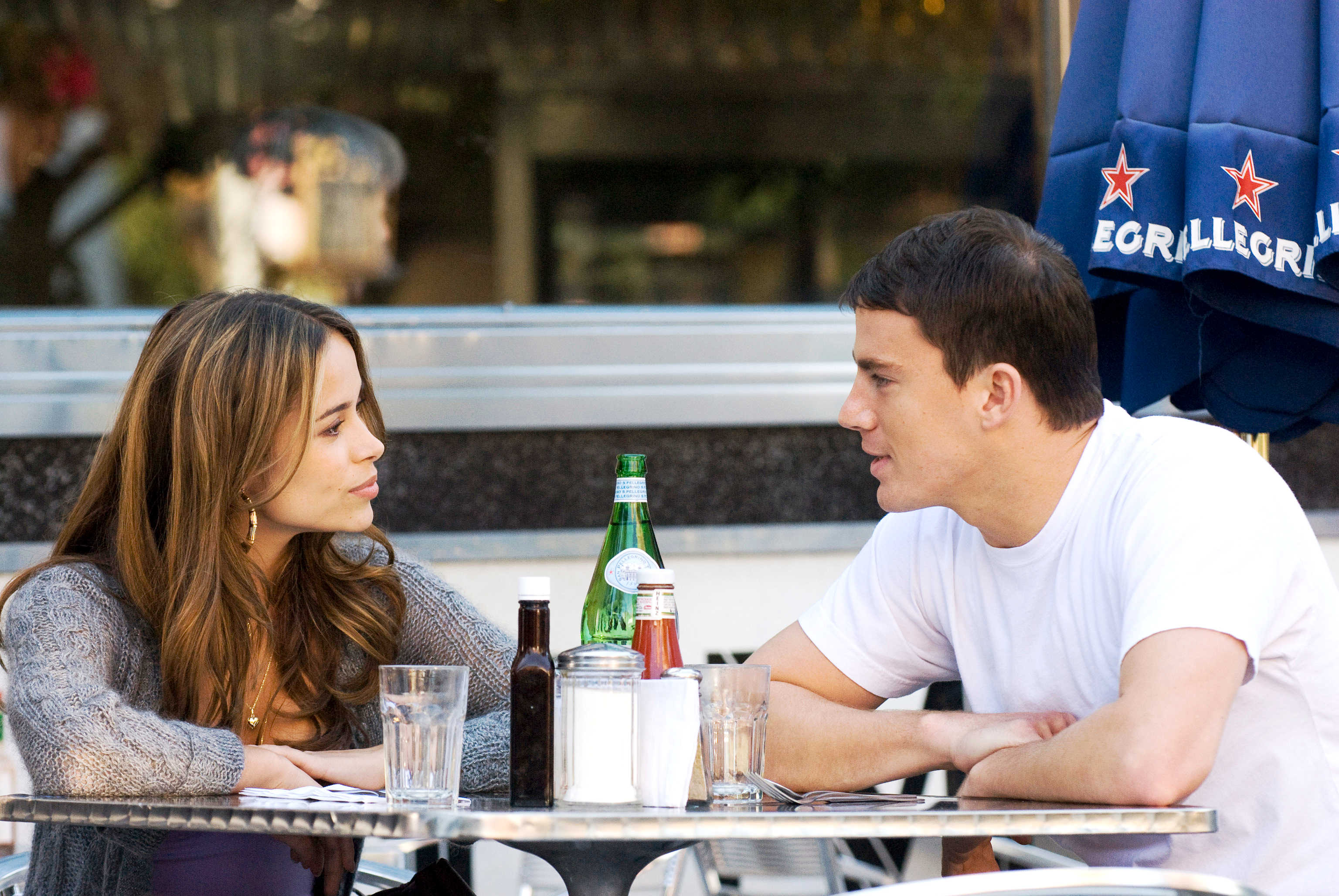 Zulay Henao stars as Zulay Valez and Channing Tatum stars as Shawn MacArthur in Rogue Pictures' Fighting (2009)