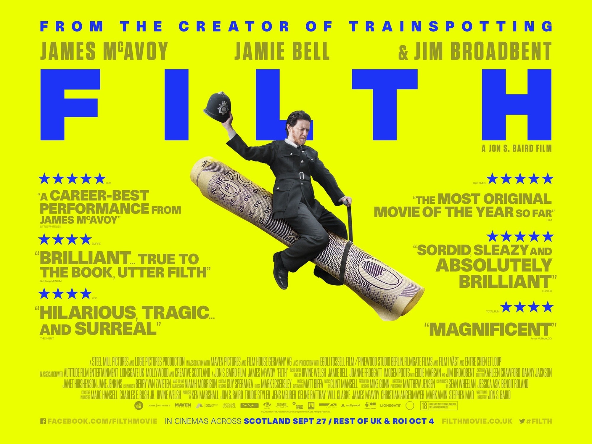 Poster of Magnolia Pictures' Filth (2014)