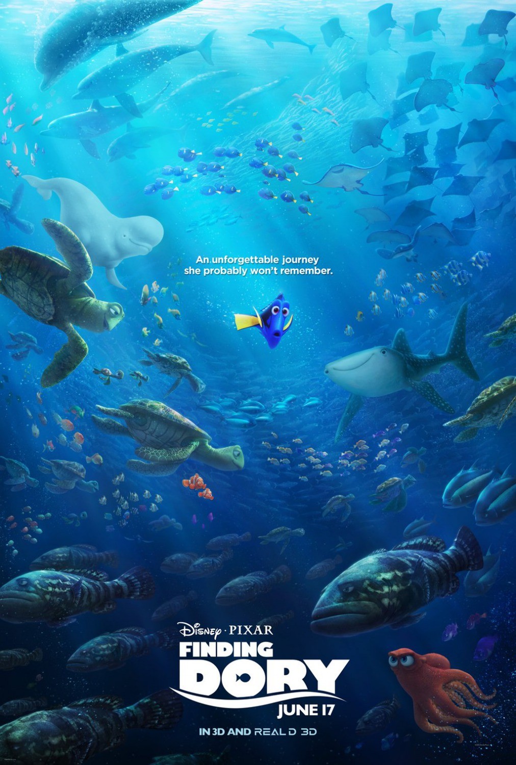 Poster of Walt Disney Pictures' Finding Dory (2016)