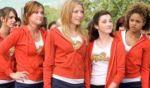 Danneel Harris, Sarah Roemer, Margo Harshman and Hayley Marie Norman in Screen Gems' Fired Up (2009)