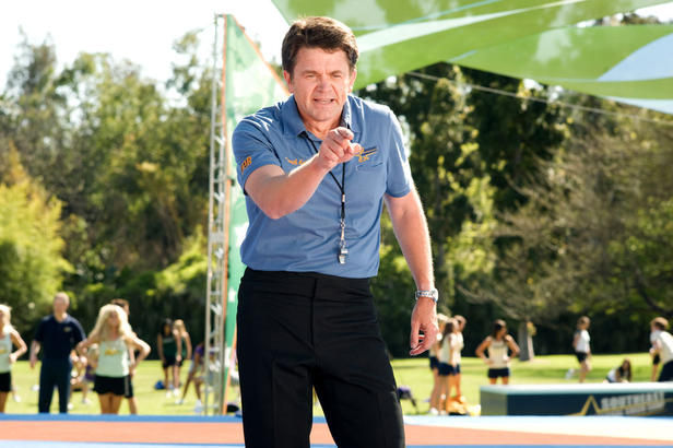 John Michael Higgins stars as Coach Keith in Screen Gems' Fired Up (2009). Photo credit by Suzanne Tenner.