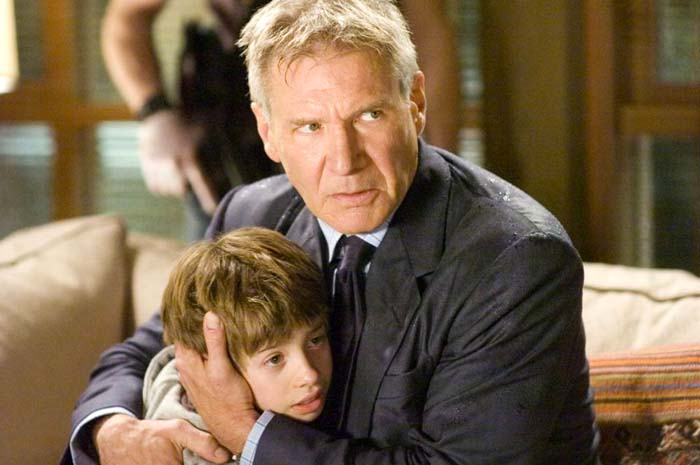 Harrison Ford and Jimmy Bennett in Warner Bros.' Firewall (2006)