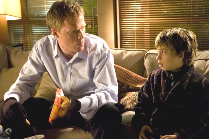 Paul Bettany and Jimmy Bennett in Warner Bros.' Firewall (2006)