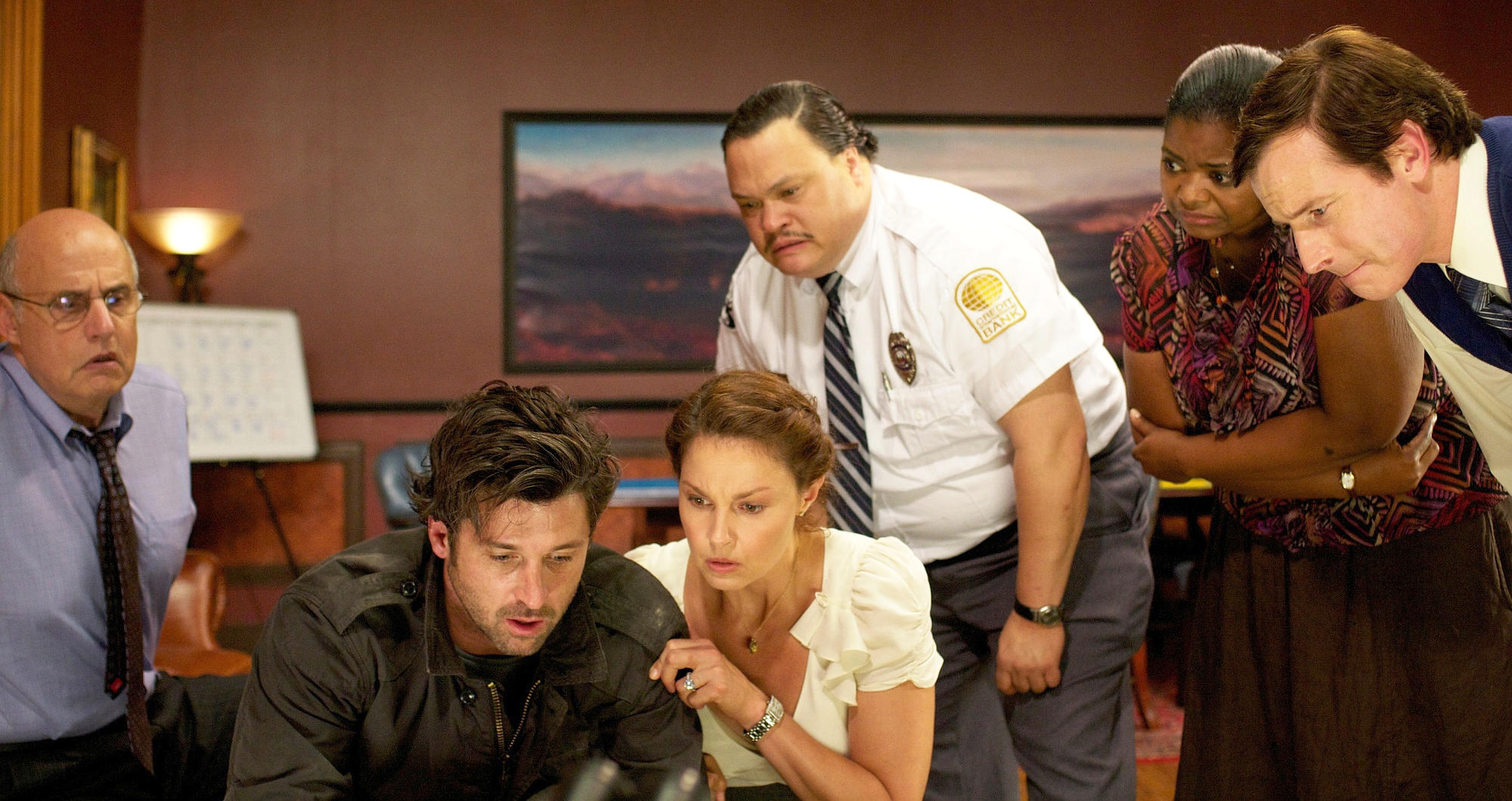 Jeffrey Tambor, Patrick Dempsey and Ashley Judd in IFC Films' Flypaper (2011)
