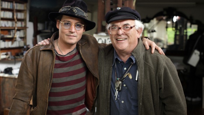 Johnny Depp and Ralph Steadman in Sony Pictures Classics' For No Good Reason (2014)