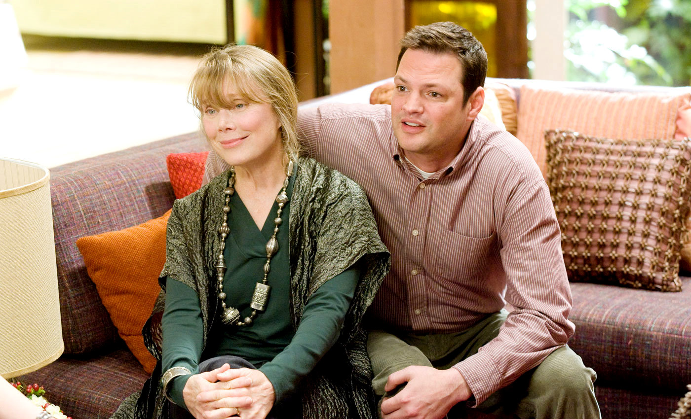 Sissy Spacek and Vince Vaughn (Brad) in New Line Cinema's Four Christmases (2008)
