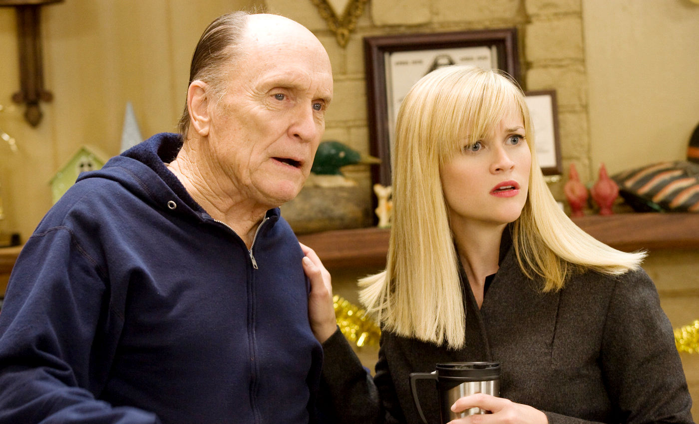 Robert Duvall stars as Howard and Reese Witherspoon stars as Kate in New Line Cinema's Four Christmases (2008)