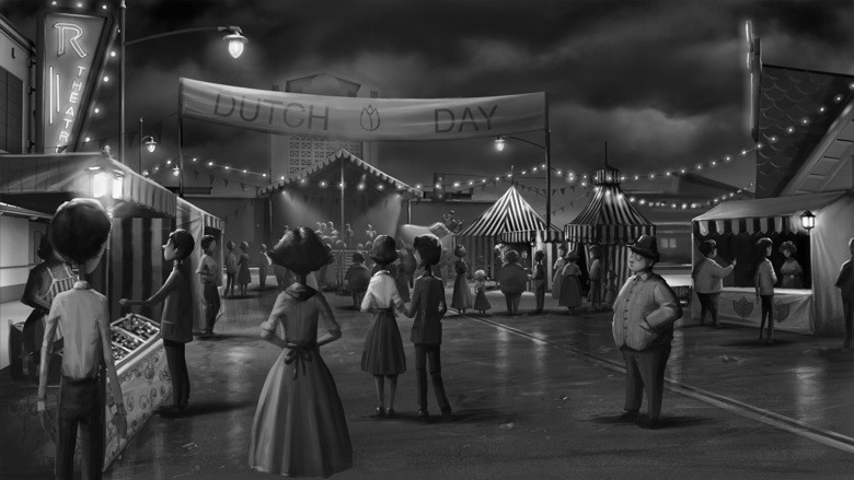 A scene from Walt Disney Pictures' Frankenweenie (2012)