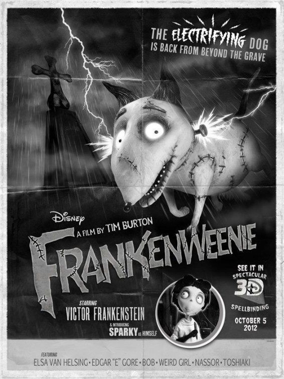 Poster of Walt Disney Pictures' Frankenweenie (2012)