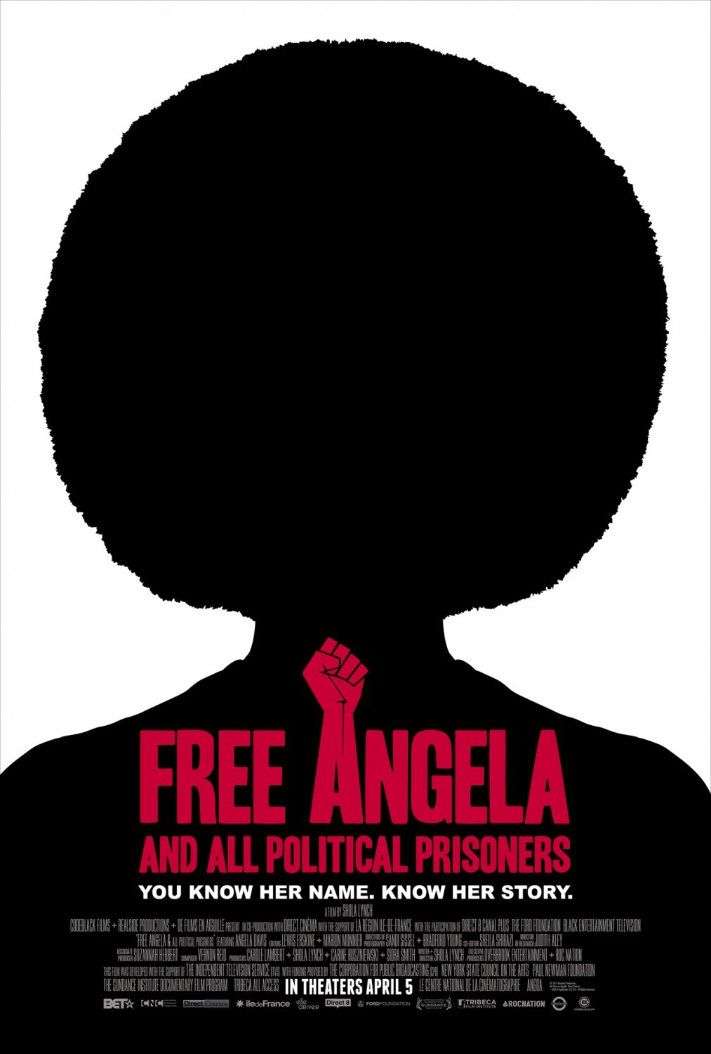 Poster of Codeblack Films' Free Angela & All Political Prisoners (2013)