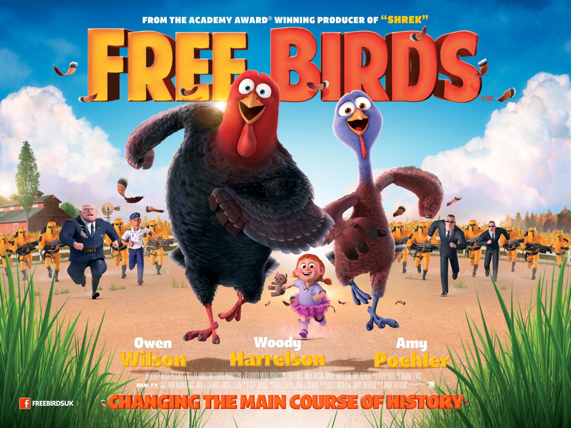 Poster of Relativity Media's Free Birds (2013)