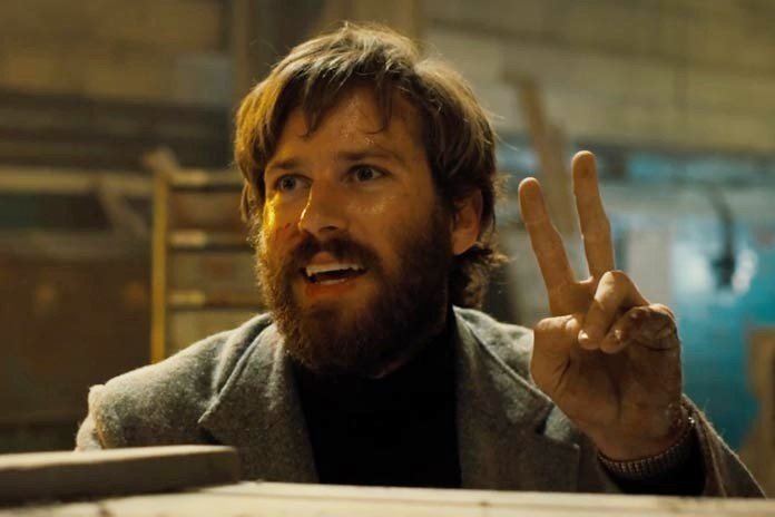 Armie Hammer stars as Ord in A24's Free Fire (2017)