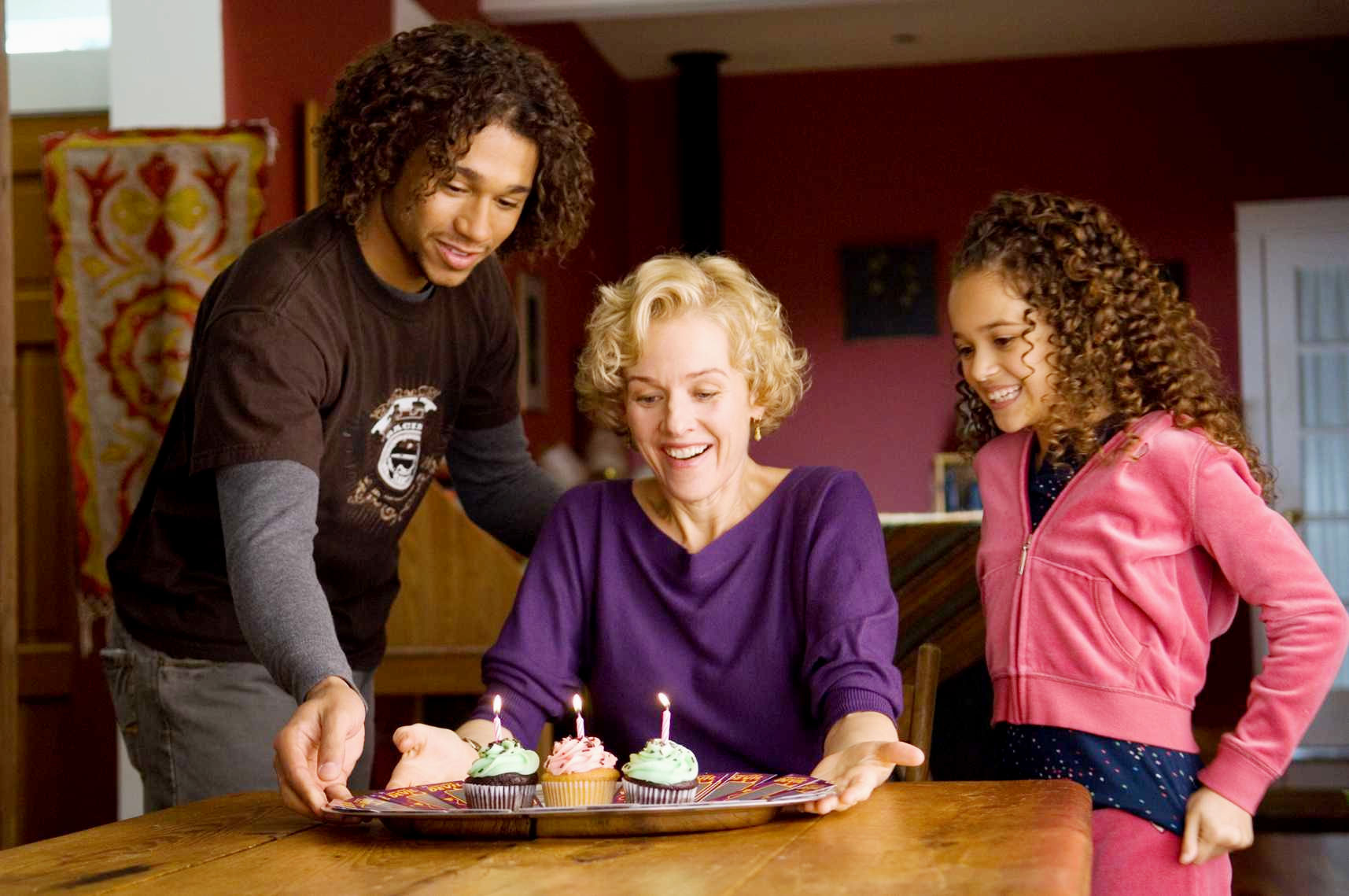 Corbin Bleu, Penelope Ann Miller and Madison Pettis in Samuel Goldwyn Films' Free Style (2009). Photo credit by Marcel Williams.