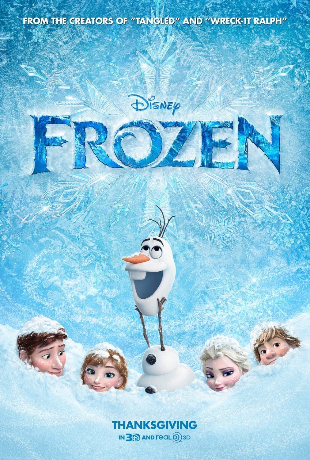 Poster of Walt Disney Pictures' Frozen (2013)