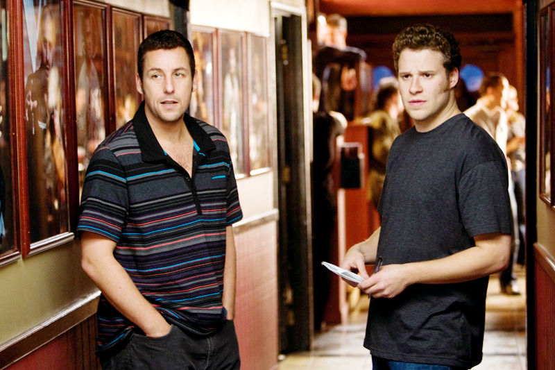 Adam Sandler stars as George Simmons and Seth Rogen stars as Ira Wright in Universal Pictures' Funny People (2009)