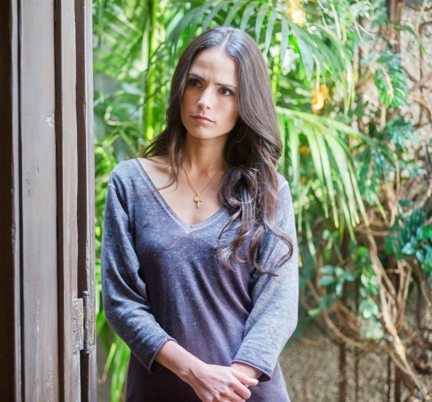 Jordana Brewster stars as Mia Toretto in Universal Pictures' Furious 7 (2015). Photo credit by Scott Garfield.