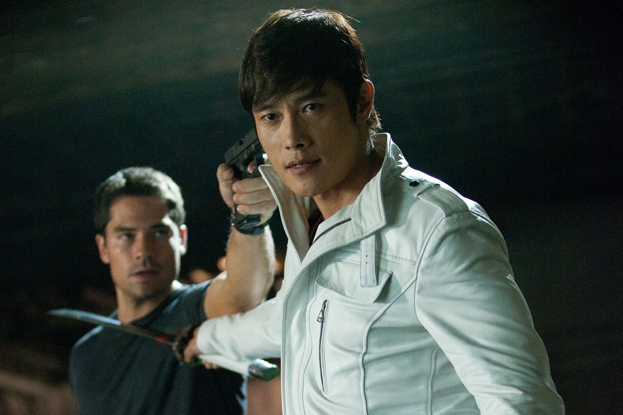 D.J. Cotrona stars as Flint and Lee Byung Hun stars as Storm Shadow in Paramount Pictures' G.I. Joe: Retaliation (2013)