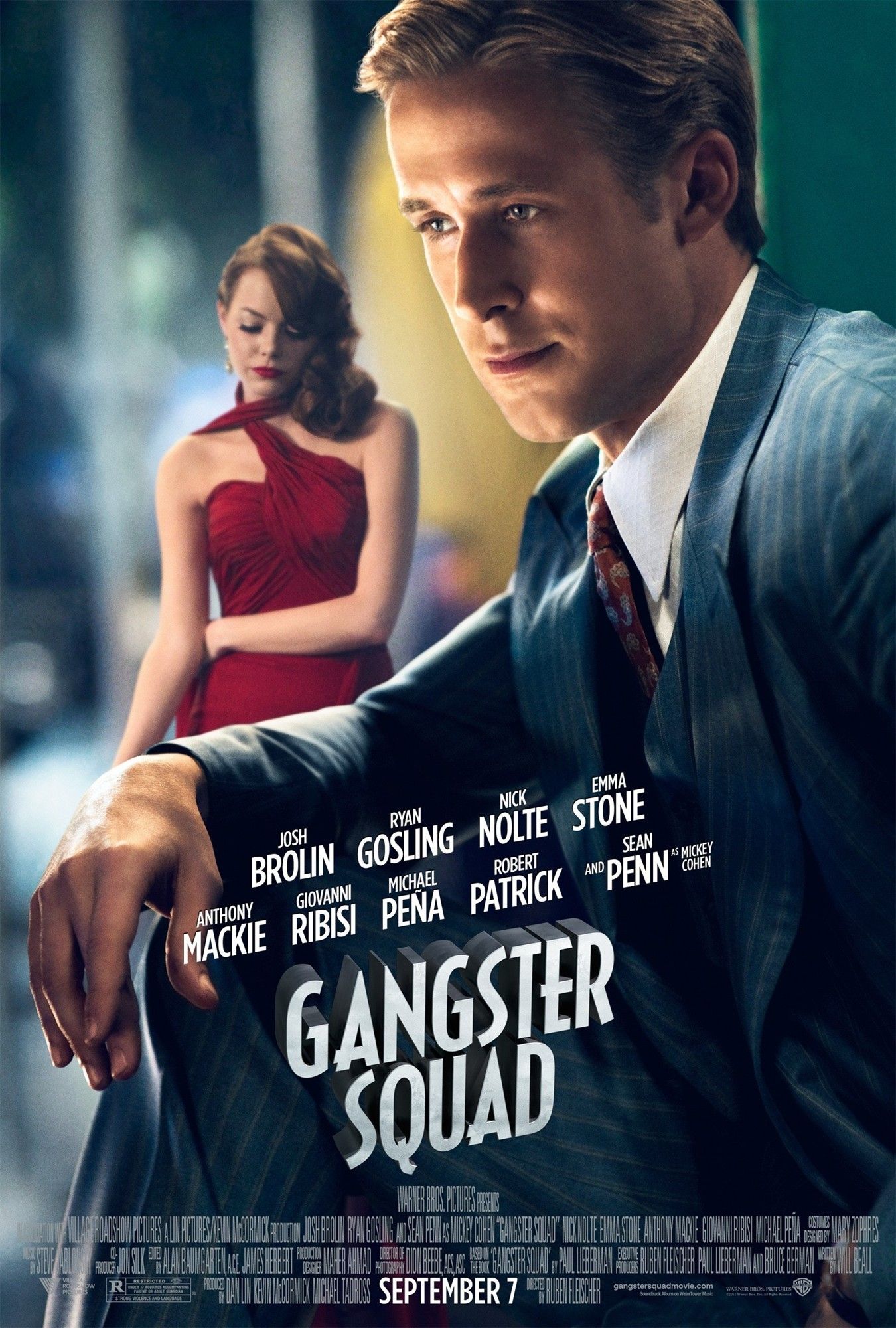 Poster of Warner Bros. Pictures' Gangster Squad (2013)