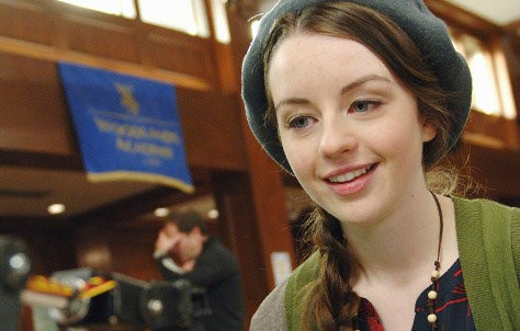 Kacey Rohl stars as Caitlin in Disney Channel's Geek Charming (2011)