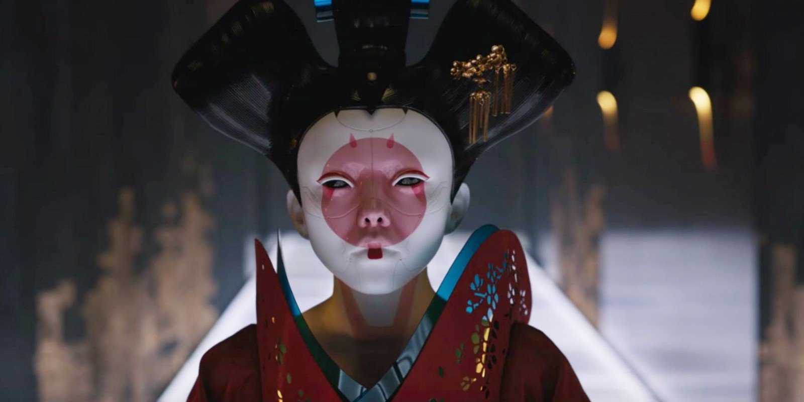 Jacqueline Lee Geurts stars as Robotic Geisha in Paramount Pictures' Ghost in the Shell (2017)