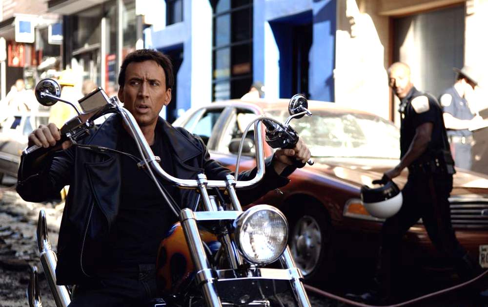 Nicolas Cage as Johnny Blaze in Columbia Pictures' Ghost Rider (2007)