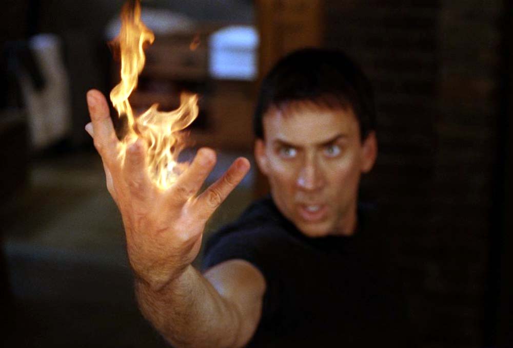 Nicolas Cage as Johnny Blaze in Columbia Pictures' Ghost Rider (2007)