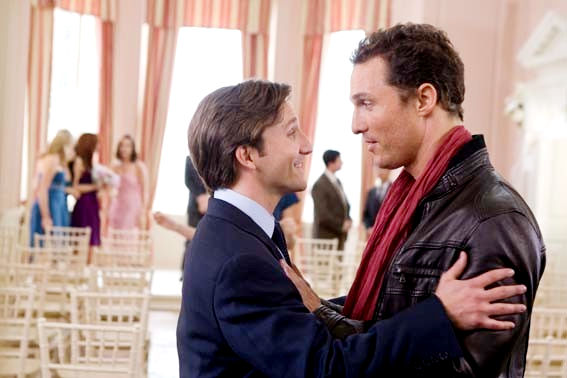 Breckin Meyer stars as Paul and Matthew McConaughey stars as Connor in New Line Cinema's Ghosts of Girlfriends Past (2009)