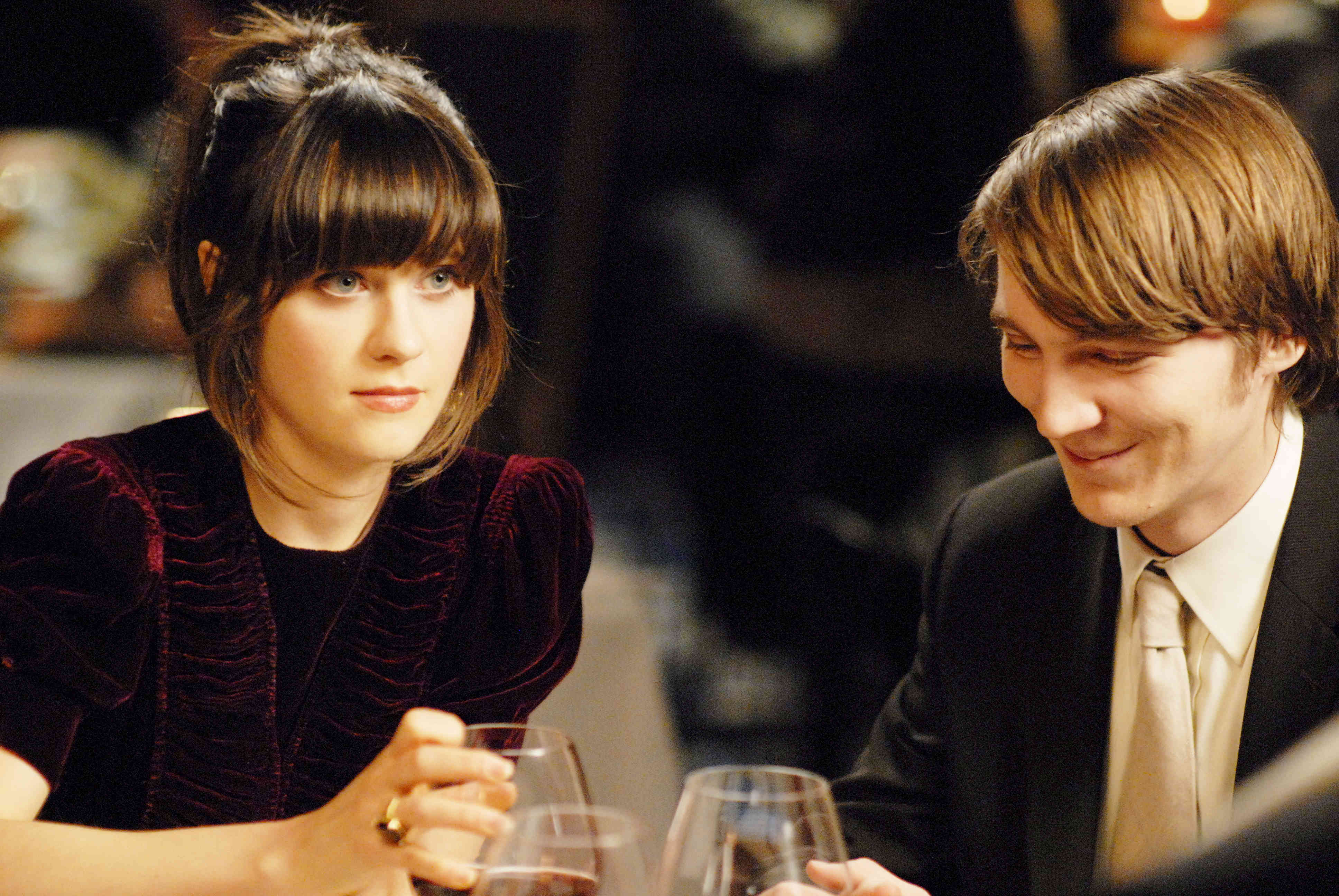 Zooey Deschanel stars as Harriet Lolly and Paul Dano stars as Brian Weathersby in First Independent Pictures' Gigantic (2009)