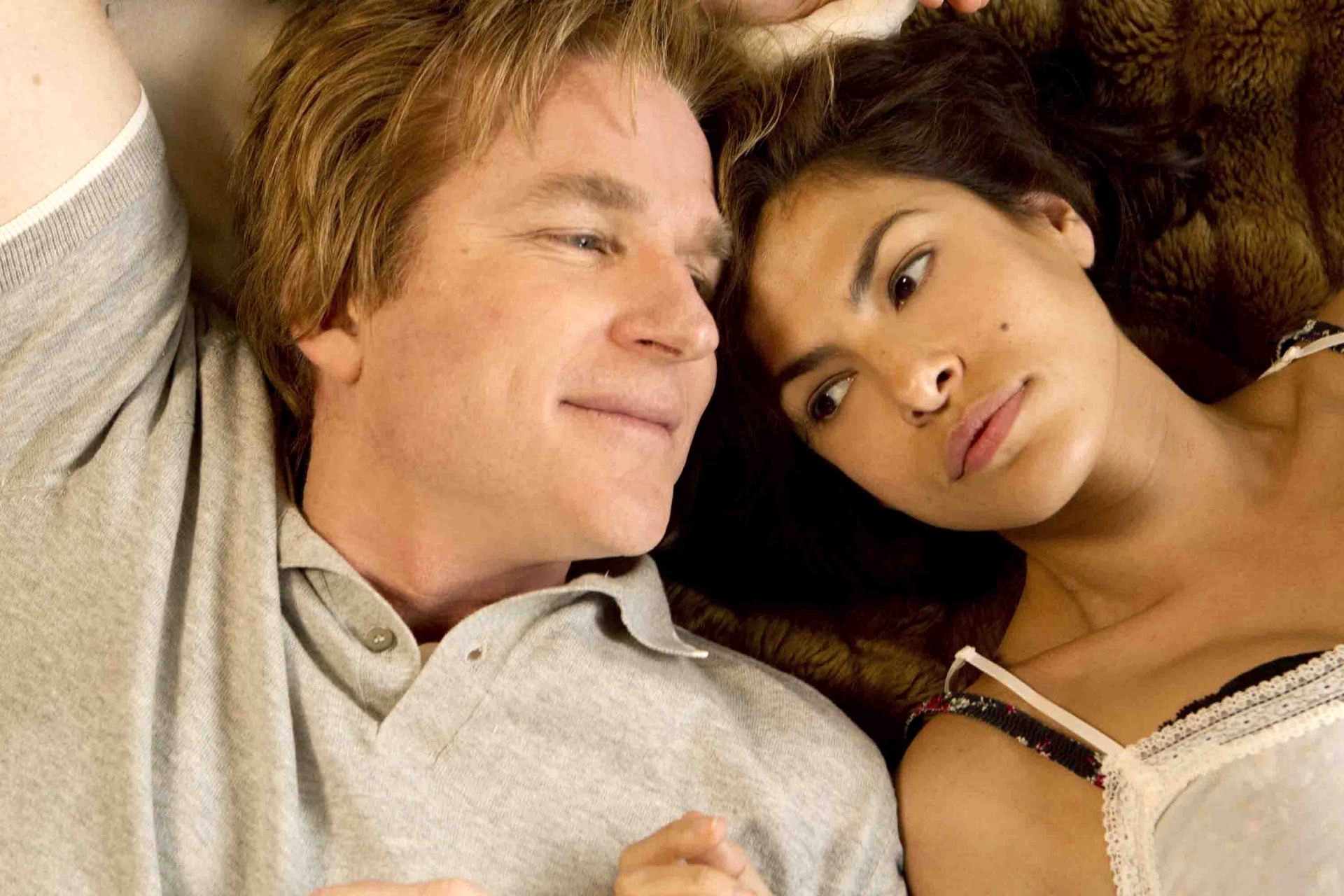Matthew Modine stars as Dr. Harford and Eva Mendes stars as Grace in Pantelion Films' Girl in Progress (2012). Photo credit by Bob Akester.