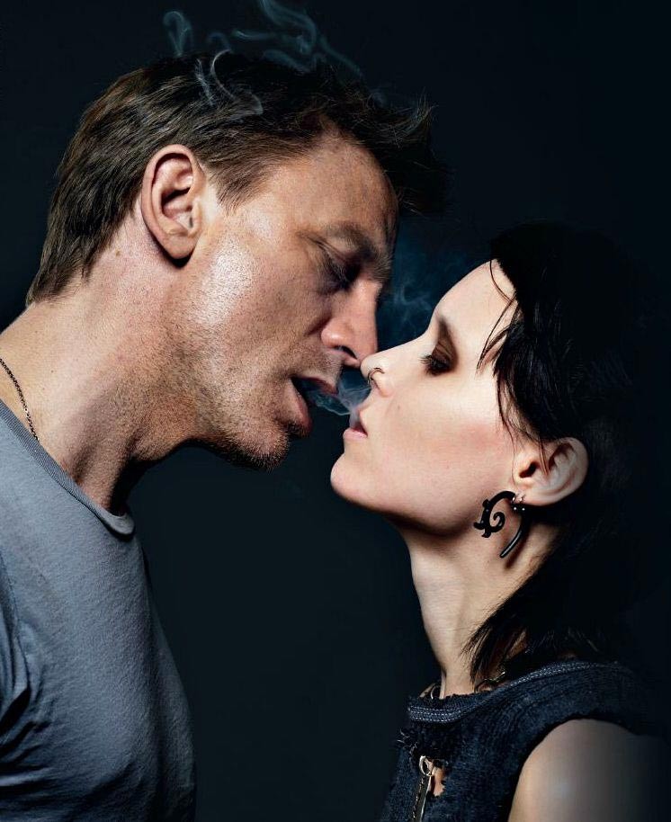 Daniel Craig stars as Mikael Blomkvist and Rooney Mara stars as Lisbeth Salander in Columbia Pictures' The Girl with the Dragon Tattoo (2011)