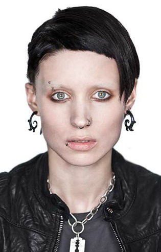 Rooney Mara stars as Lisbeth Salander in Columbia Pictures' The Girl with the Dragon Tattoo (2011)