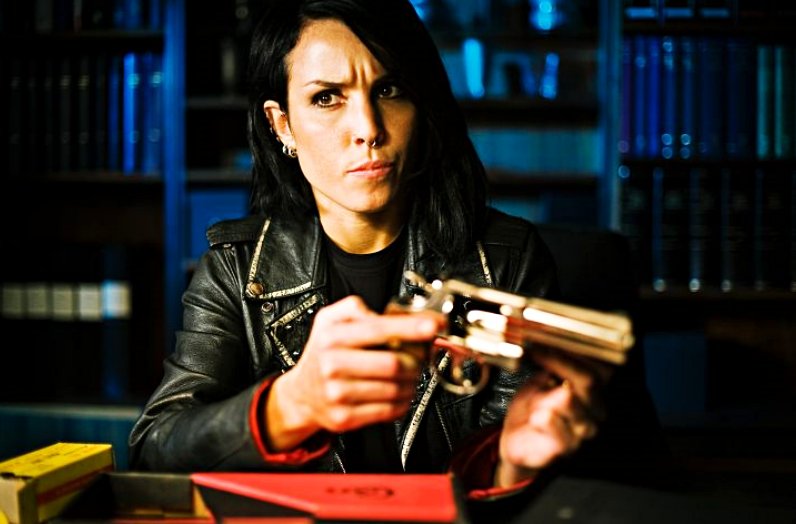 Noomi Rapace stars as Lisbeth Salander in Music Box Films' The Girl Who Played with Fire (2010)