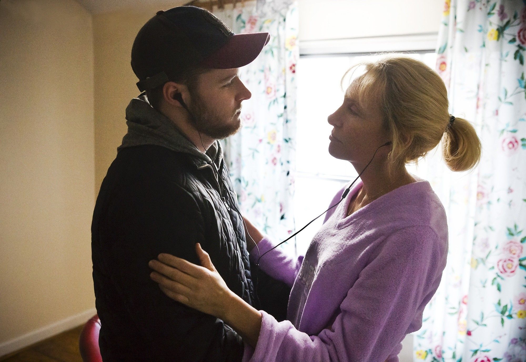 Jack Reynor stars as John and Toni Collette stars as Jean in Film Movement's Glassland (2016)