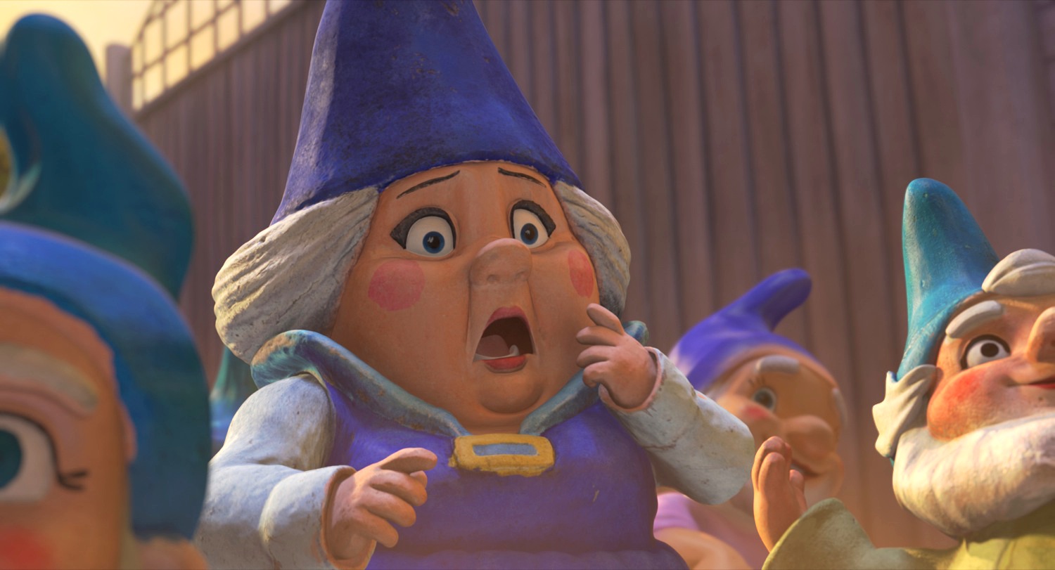 A scene from Touchstone Pictures' Gnomeo and Juliet (2011)