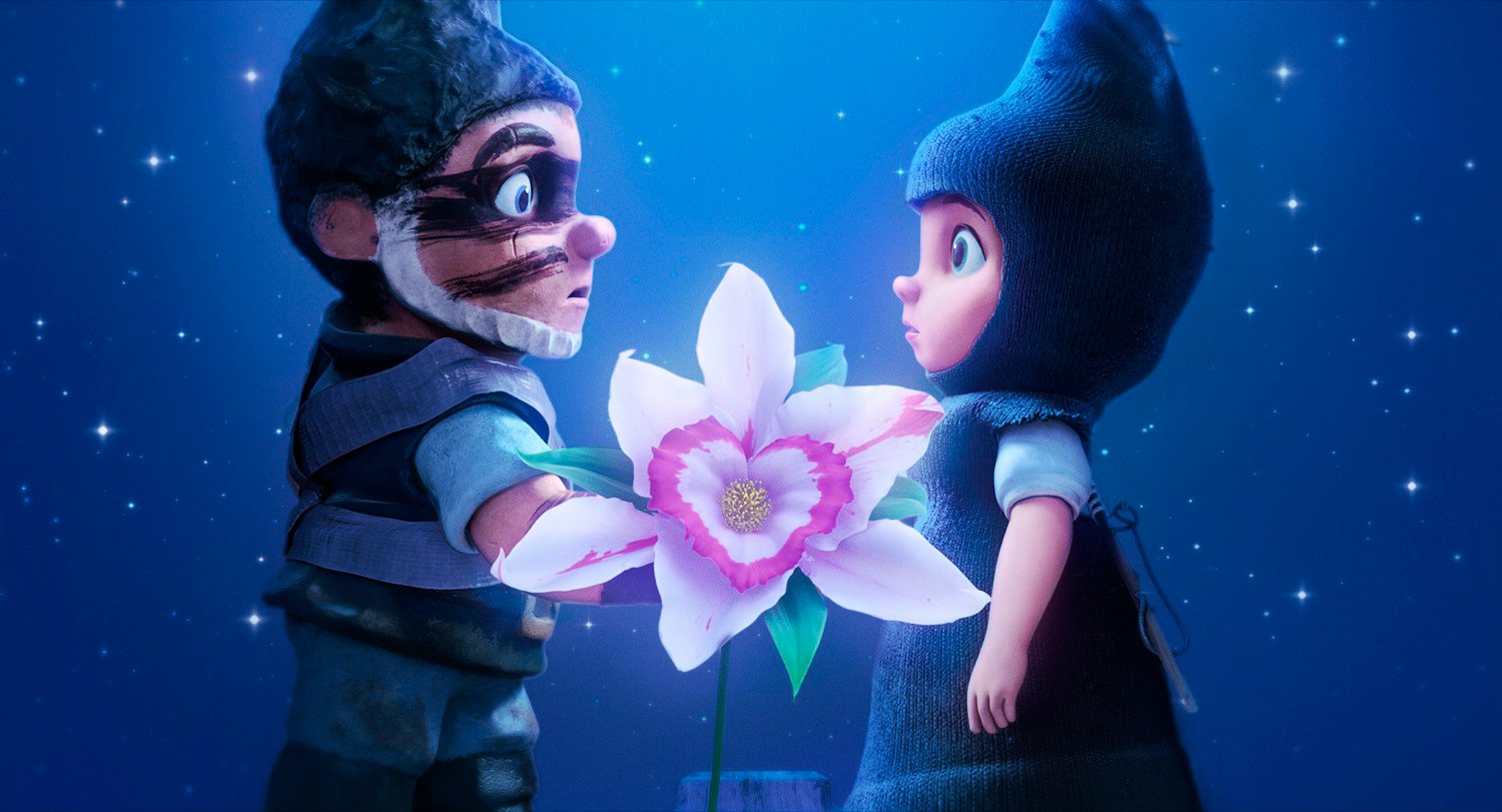 A scene from Touchstone Pictures' Gnomeo and Juliet (2011)