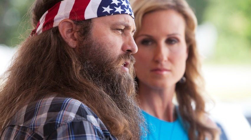 Willie Robertson and Korie Robertson in Freestyle Releasing's God's Not Dead (2014)