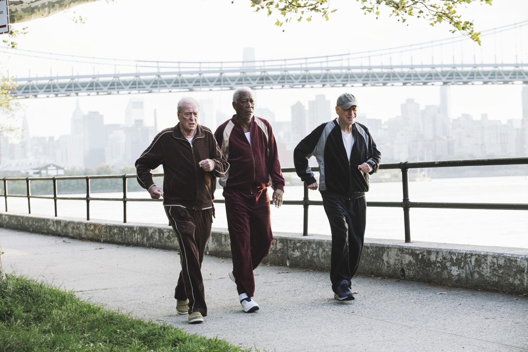Michael Caine, Morgan Freeman and Alan Arkin in Warner Bros. Pictures' Going in Style (2017)