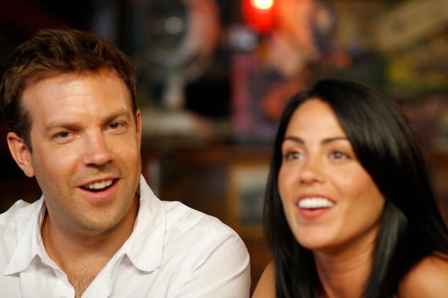 Jason Sudeikis stars as Eric and Lindsay Sloane stars as Laura in Samuel Goldwyn Films' A Good Old Fashioned Orgy (2011)