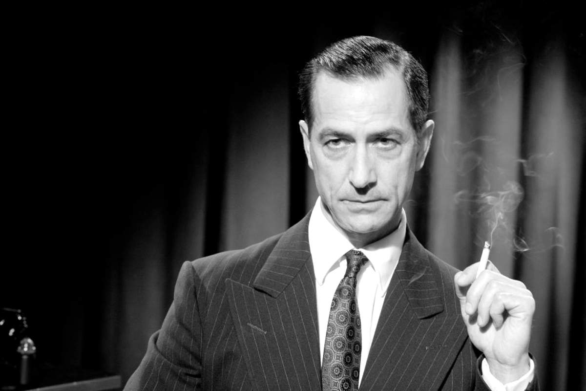 David Strathairn as Edward R. Murrow in Warner Independent Pictures' Good Night, And Good Luck (2005)