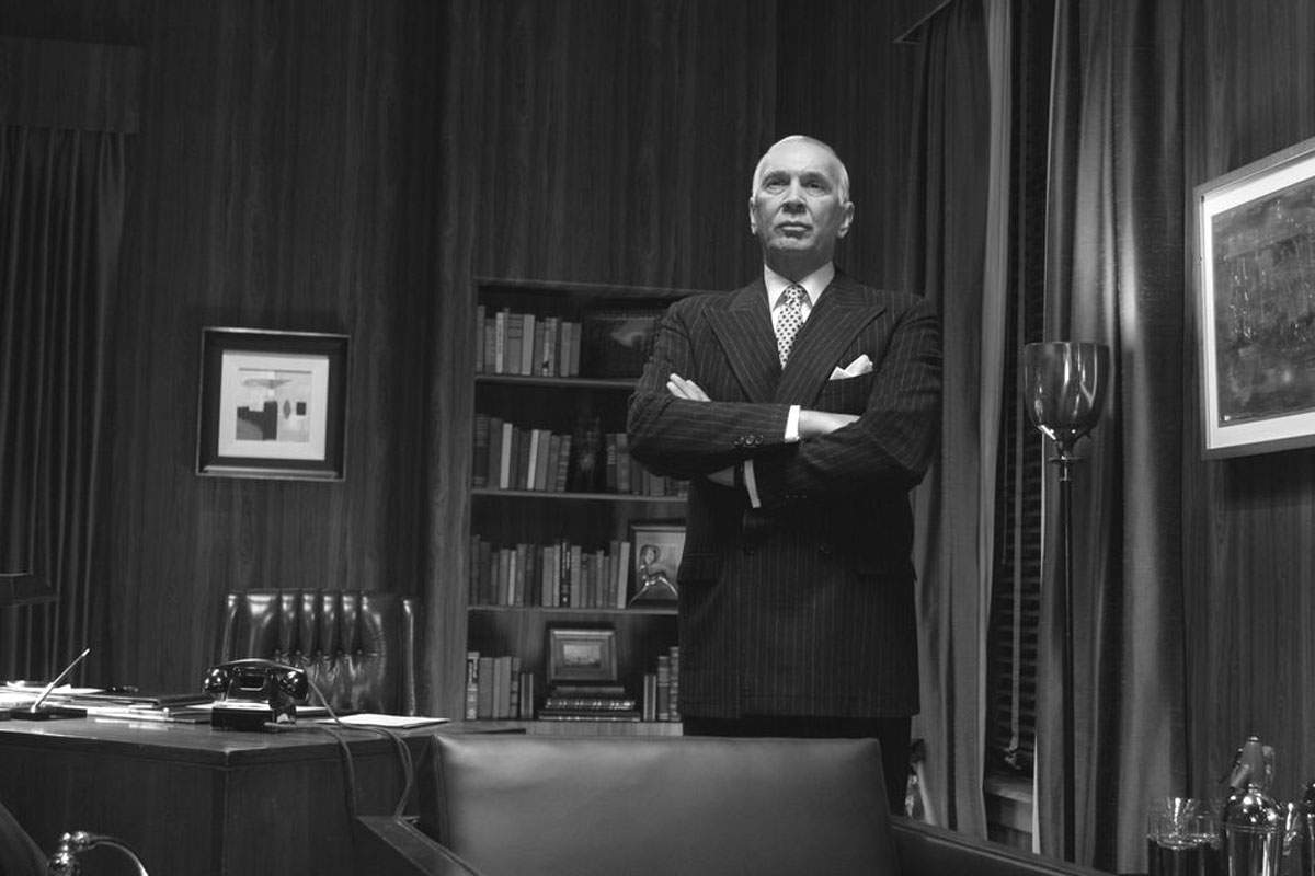 Frank Langella as William Paley in Warner Independent Pictures' Good Night, And Good Luck (2005)