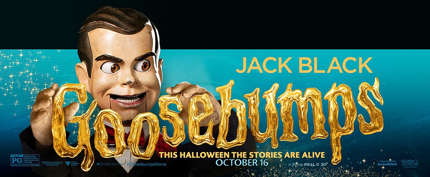 Poster of Columbia Pictures' Goosebumps (2015)